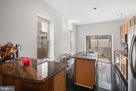 a room with furniture and a window