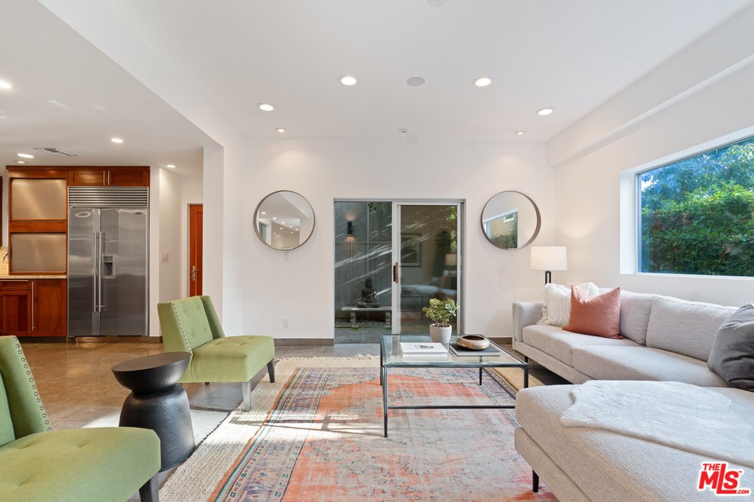 918 Howard Street Marina del Rey, CA 90292 - Photo 10 of 38 a living room with furniture and a large window
