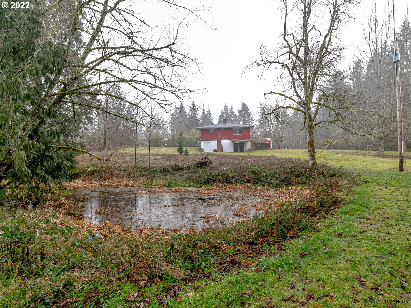 40050 Southeast Paul Moore Road Sandy, OR 97055 - Photo 24 of 32 a backyard of a house with lots of green space