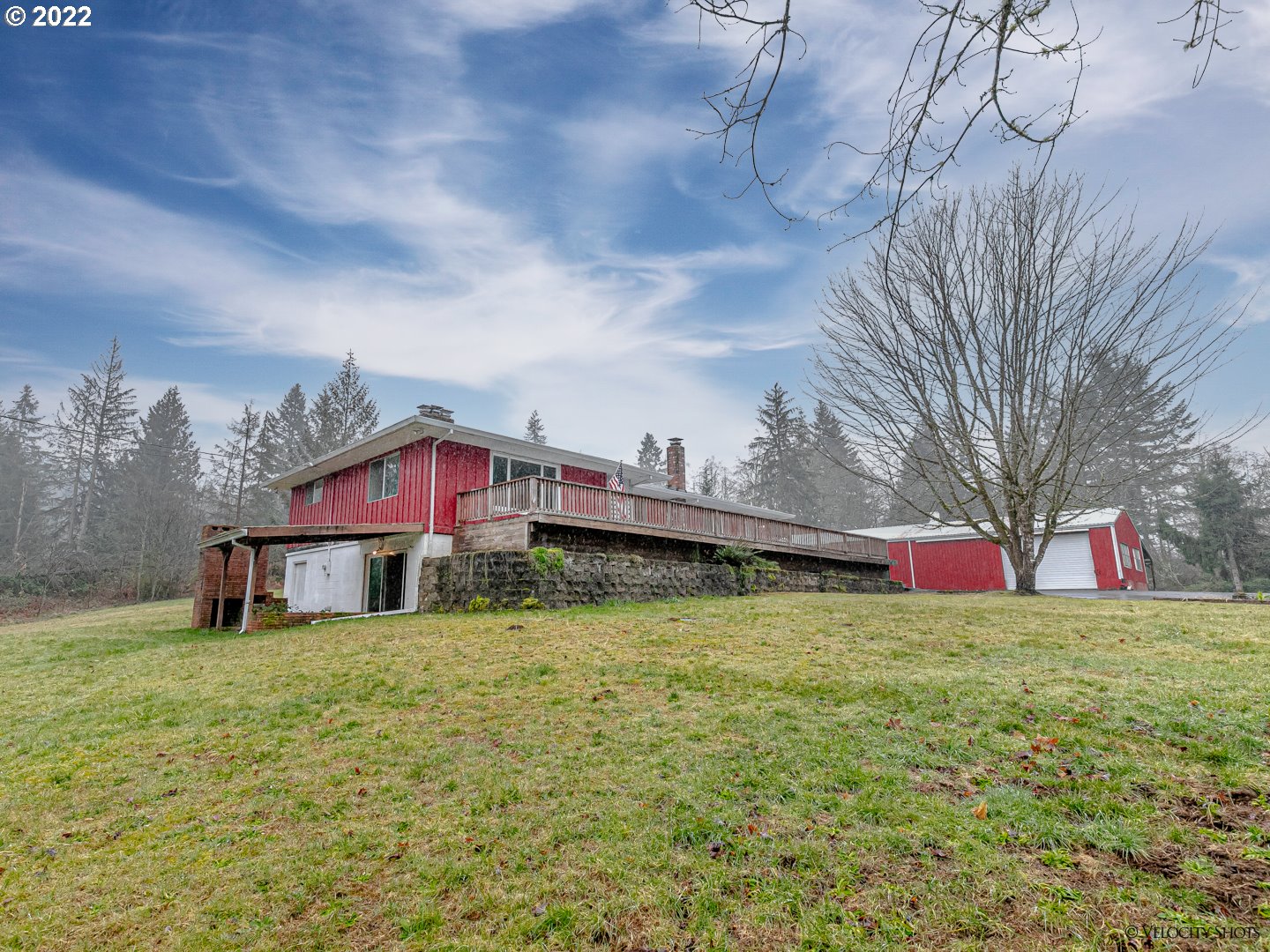 40050 Southeast Paul Moore Road Sandy, OR 97055 - Photo 28 of 32 a view of a house with a yard