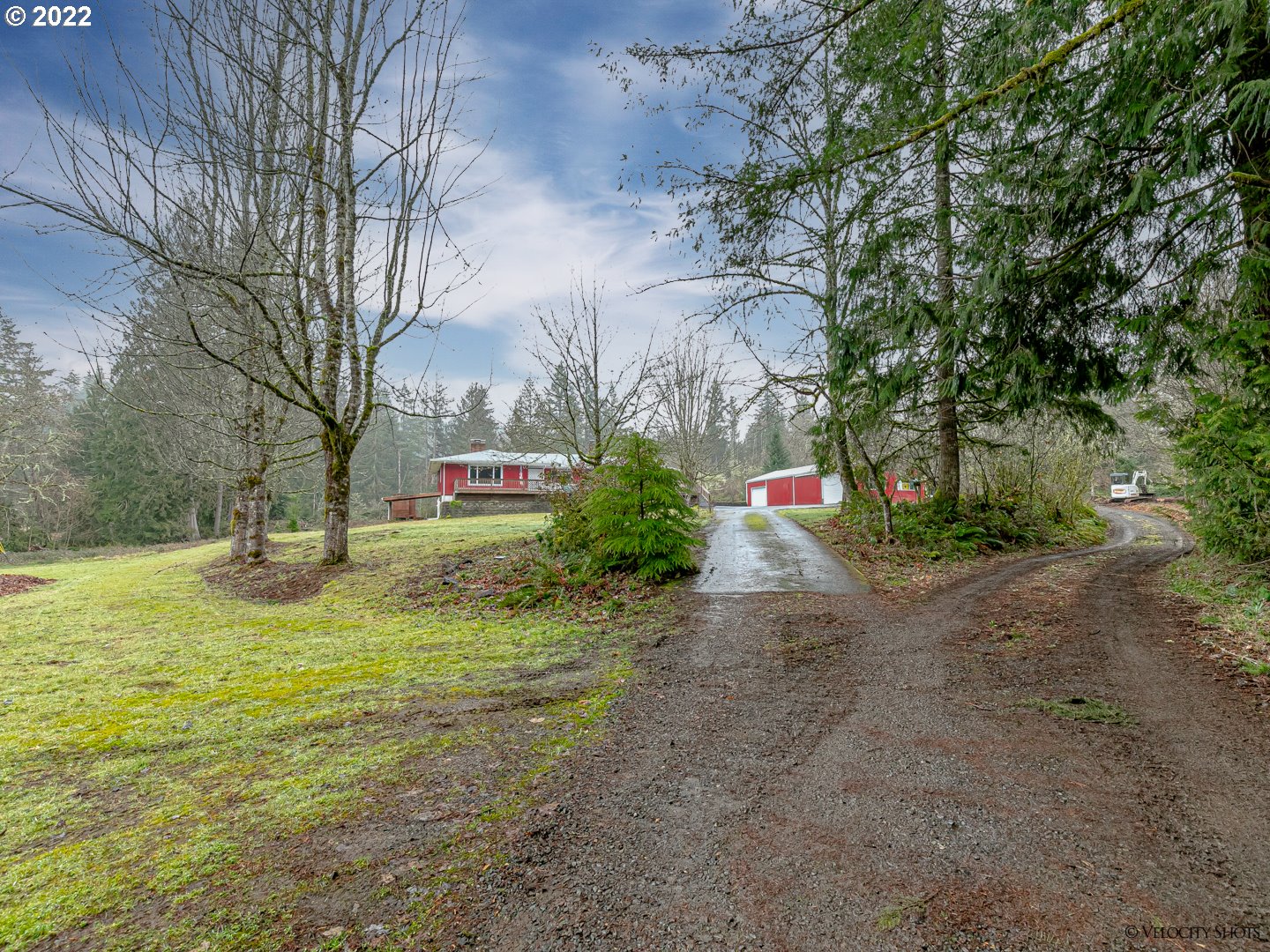 40050 Southeast Paul Moore Road Sandy, OR 97055 - Photo 29 of 32 a view of street with large trees
