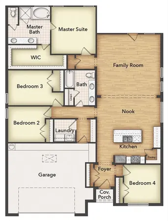 $369,900 | 1221 Sabine River Lane, Springtown, TX 76082