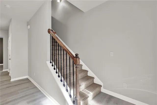 a view of empty room