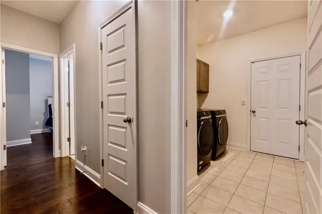 a view of a walk in closet