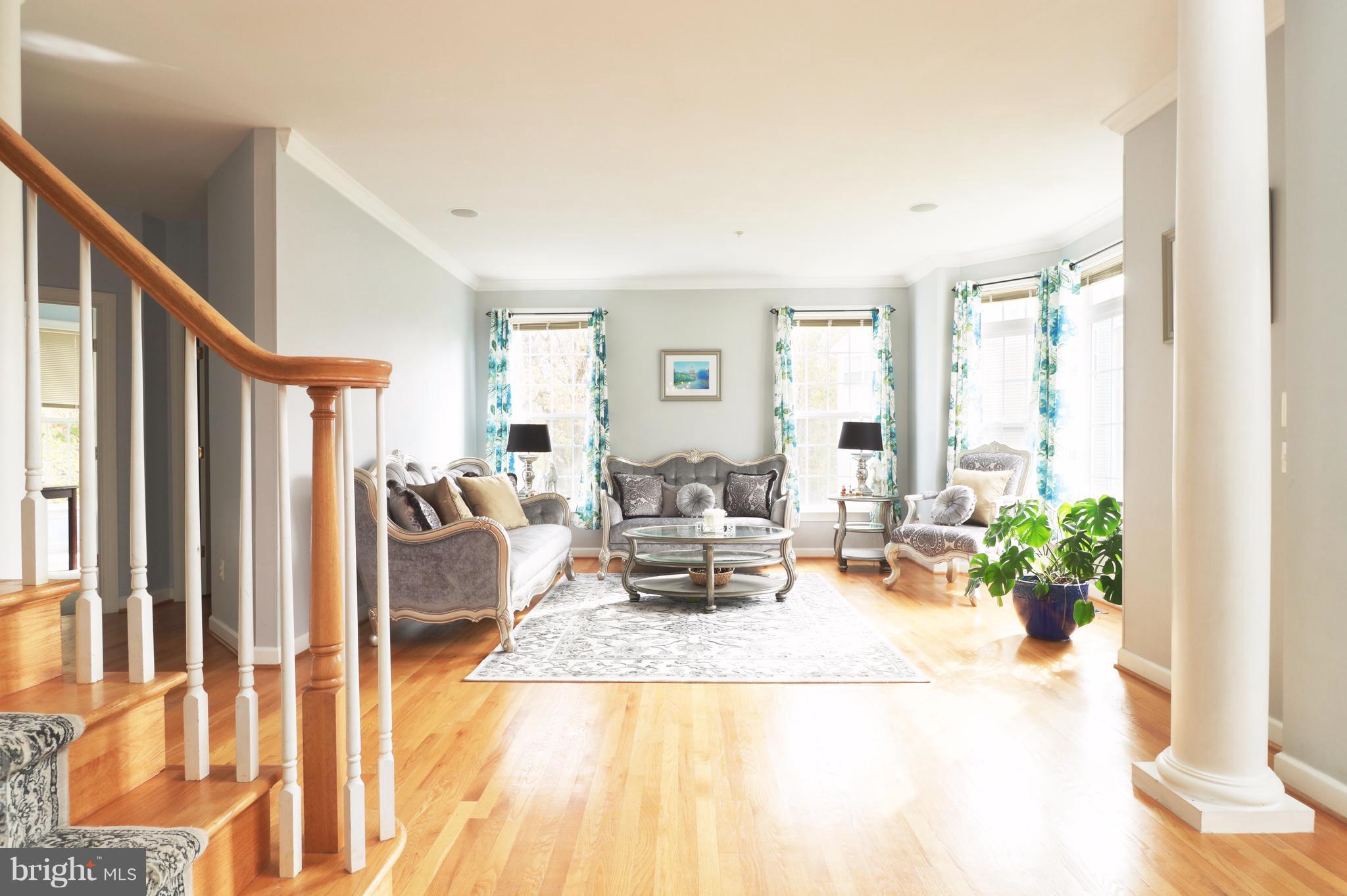 14406 Dunstable Court Bowie, MD 20721 - Photo 5 of 30 a living room with furniture and a potted plant