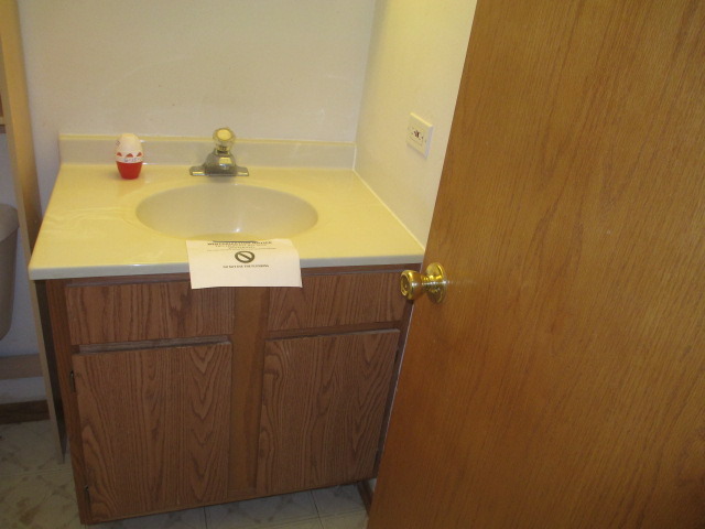 2600 Light Road, Unit 202 Oswego, IL 60543 - Photo 8 of 12 a bathroom with a sink and mirror