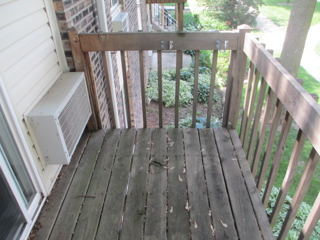 2600 Light Road, Unit 202 Oswego, IL 60543 - Photo 9 of 12 a view of balcony with wooden floor