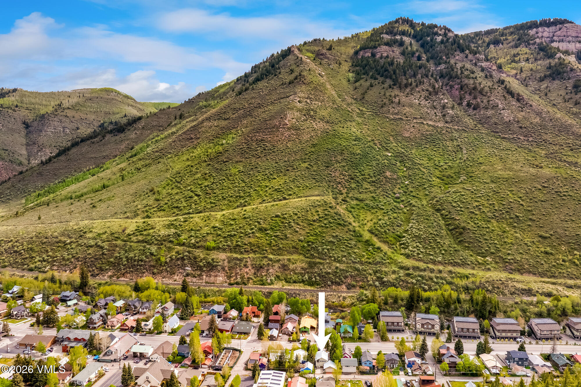 541 Main Street Minturn, CO 81645 - Photo 39 of 40 aerial 7 arrow