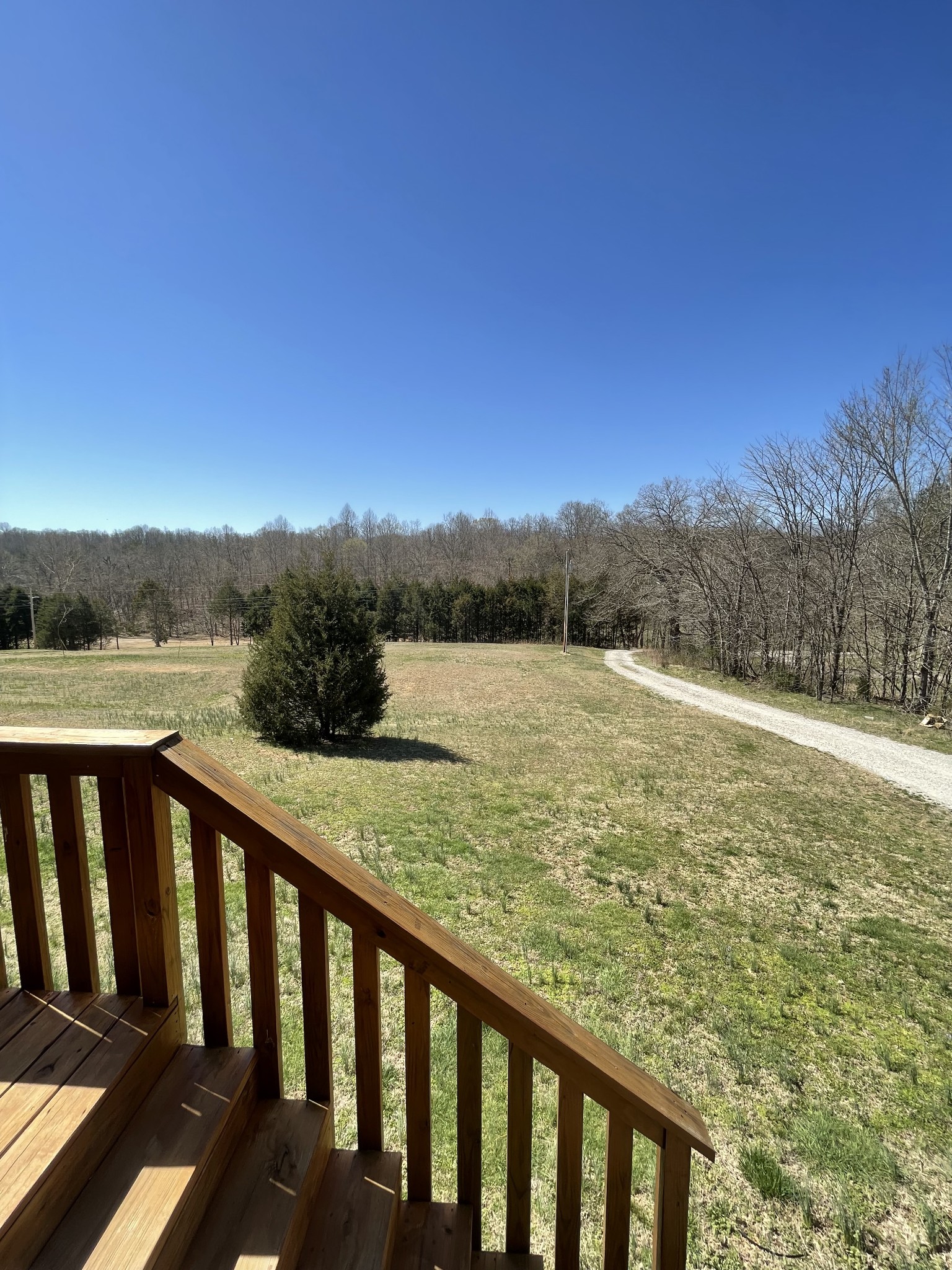 528 Matlock Road Charlotte, TN 37036 - Photo 3 of 26 a view of balcony with wooden floor and mountain view