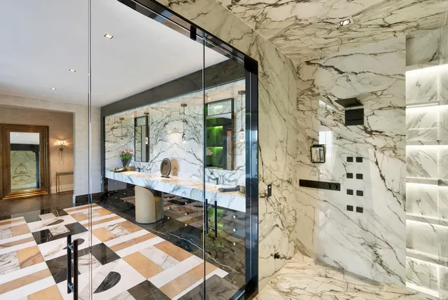 a view of a building with many windows