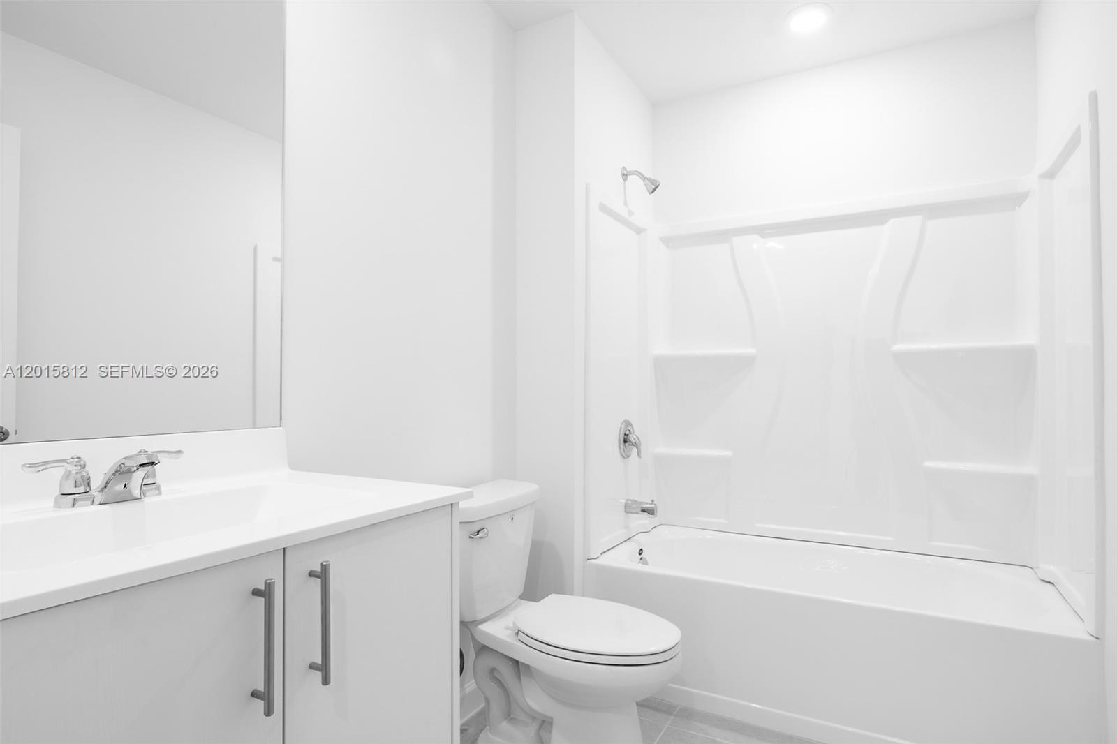 17564 Southwest 285th Street Homestead, FL 33030 - Photo 13 of 42 a bathroom with a sink a toilet and shower