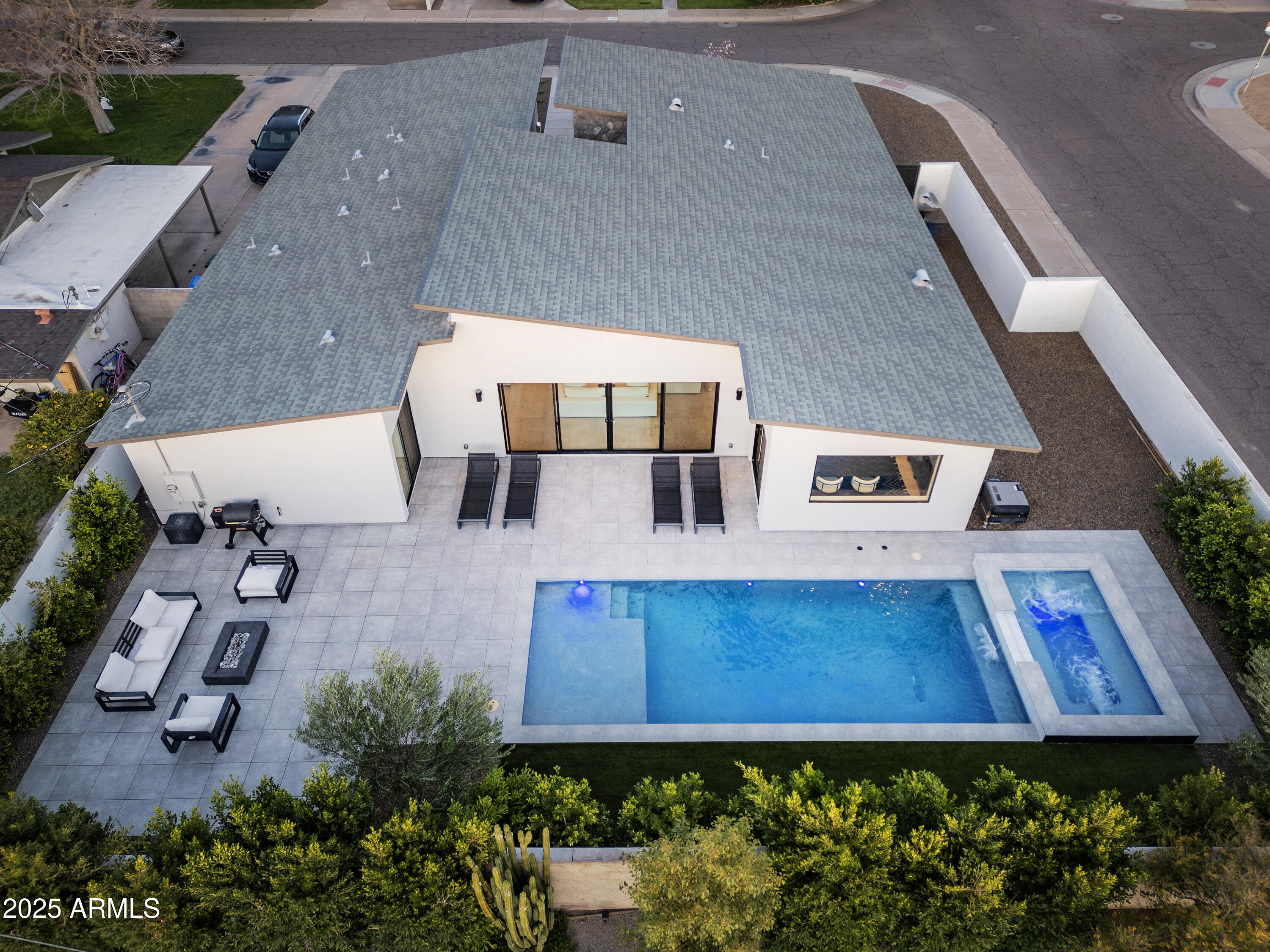 4002 North 33rd Place Phoenix, AZ 85018 - Photo 64 of 80 an aerial view of a house with a yard
