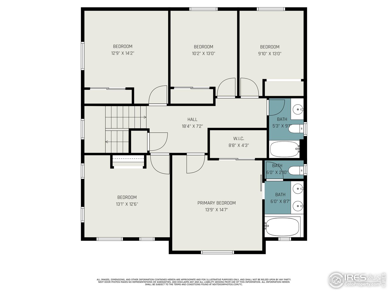 4005 Frederick Circle Longmont, CO 80503 - Photo 30 of 31 Floor Plan, Second Floor
