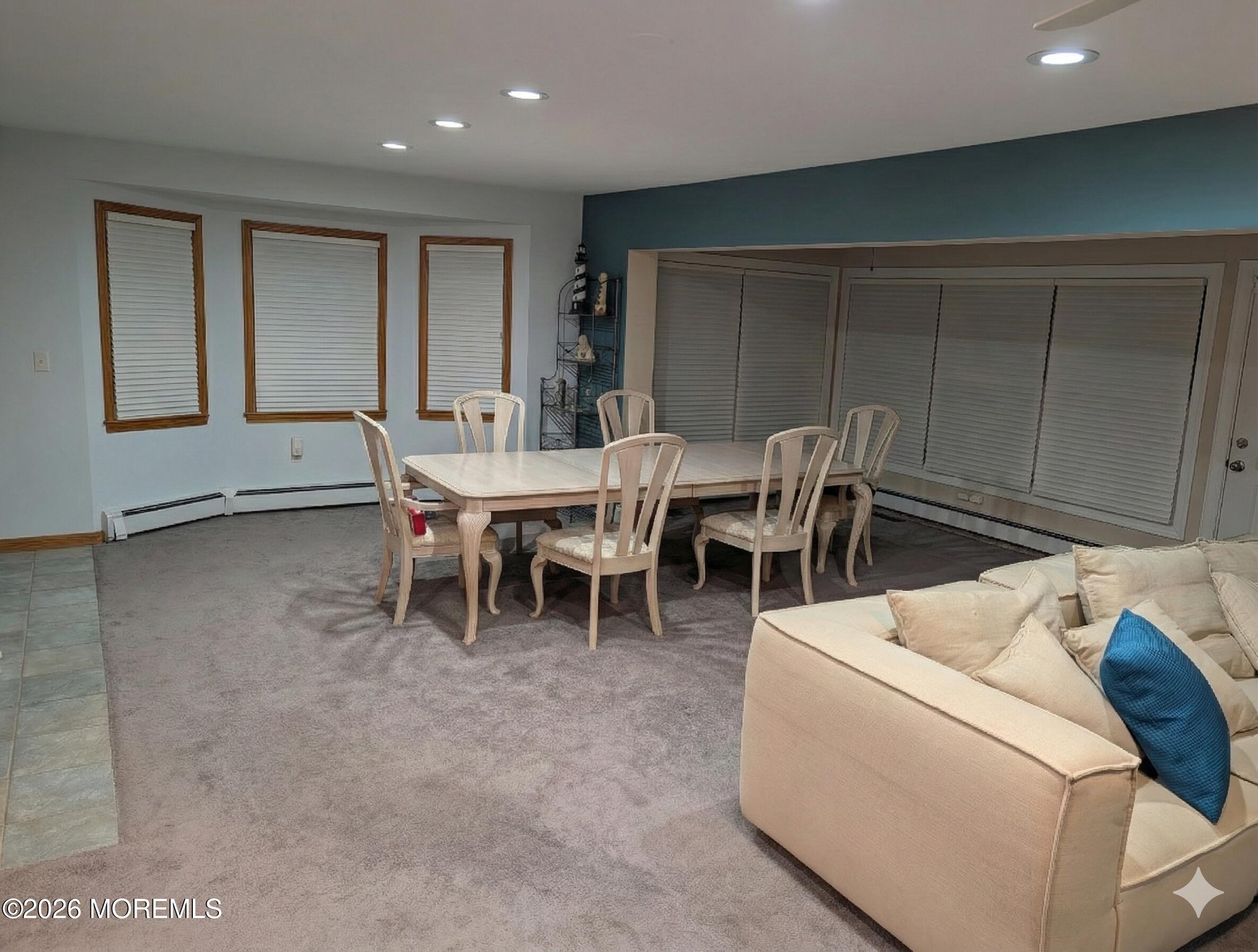 2400 Oceanfront Lavallette, NJ 08735 - Photo 26 of 29 a living room with furniture a window and a table