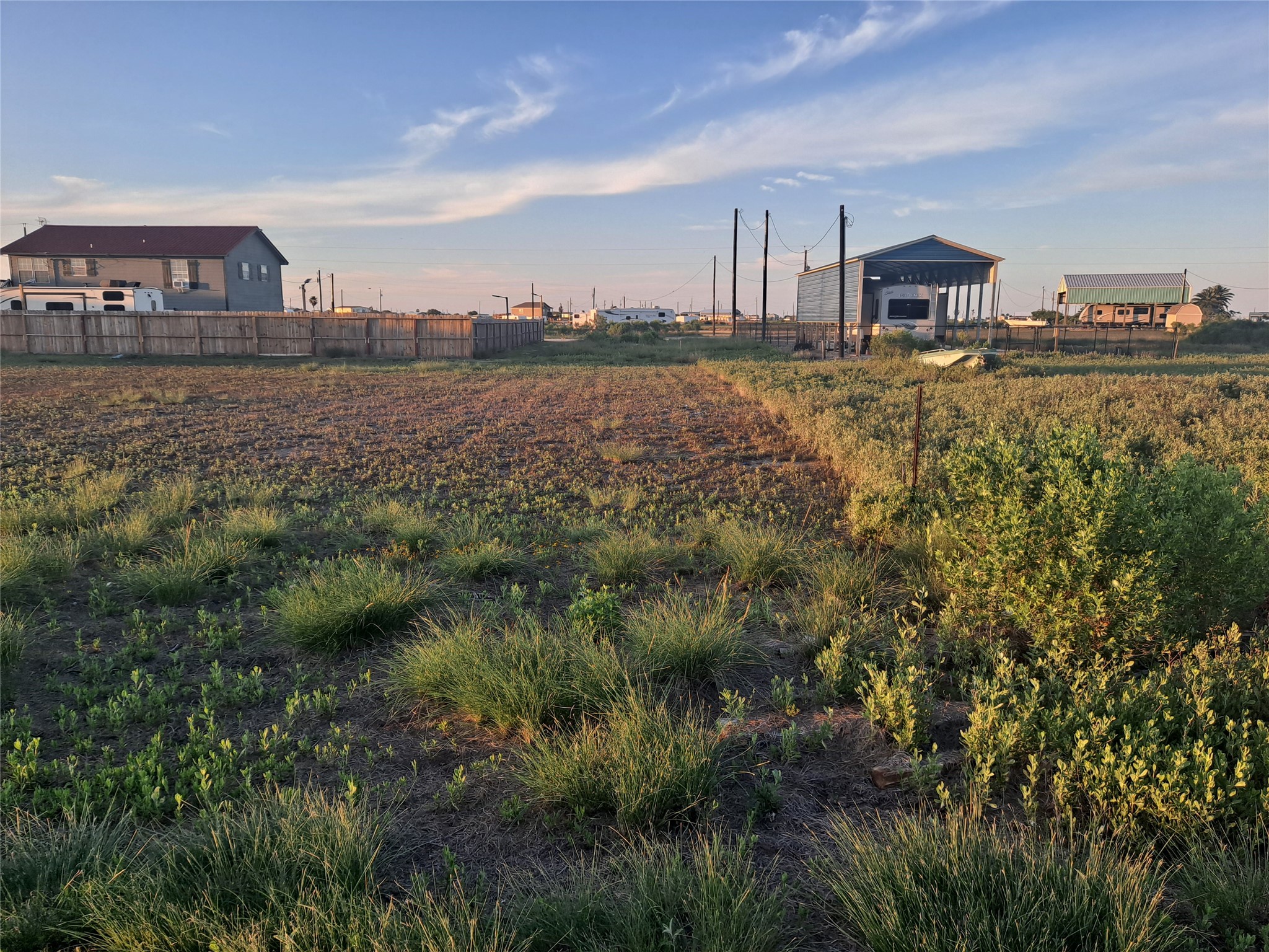 a view of a houses with city view