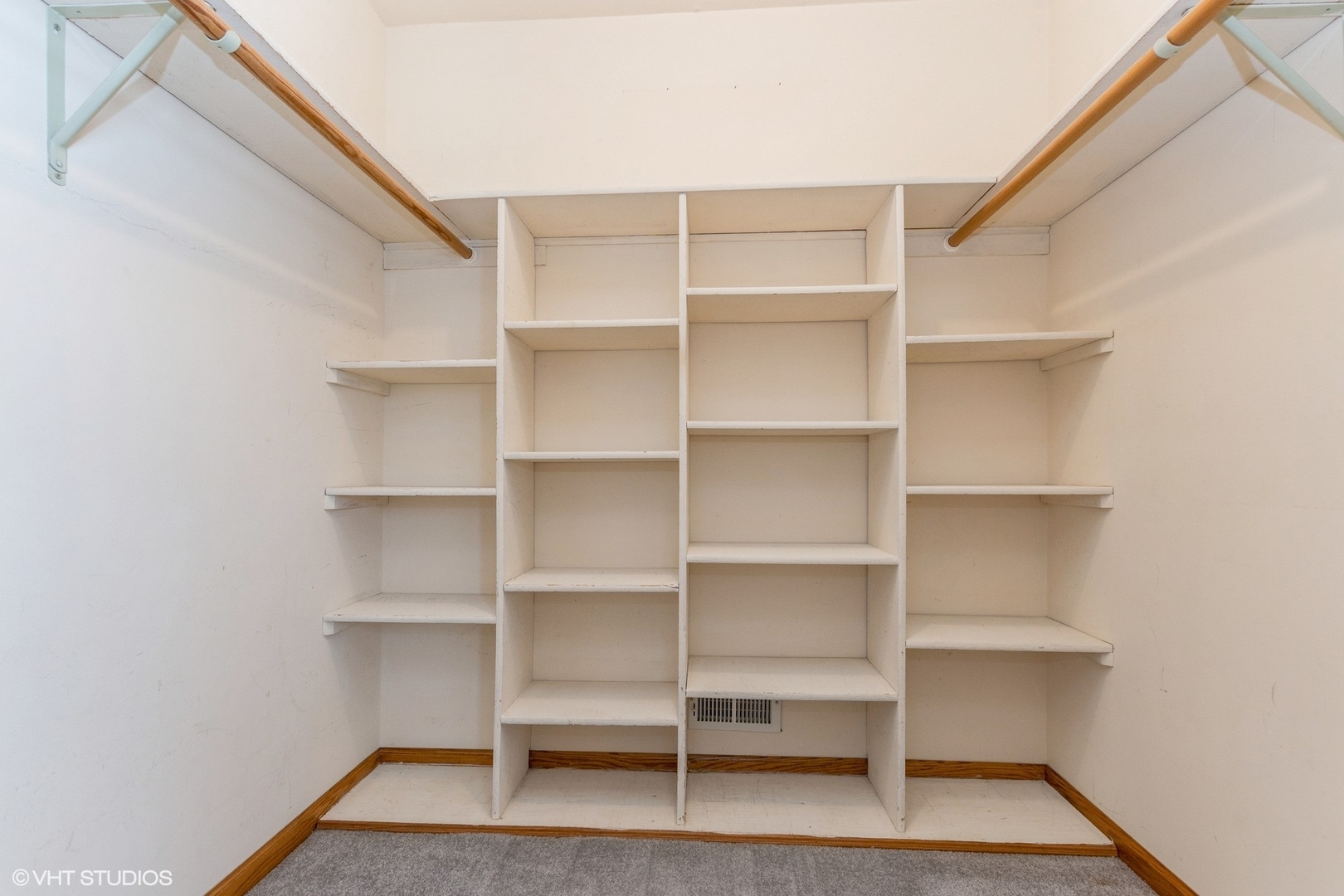 29460 South Wallingford Road Manhattan, IL 60442 - Photo 17 of 22 a view of walk in closet with empty racks
