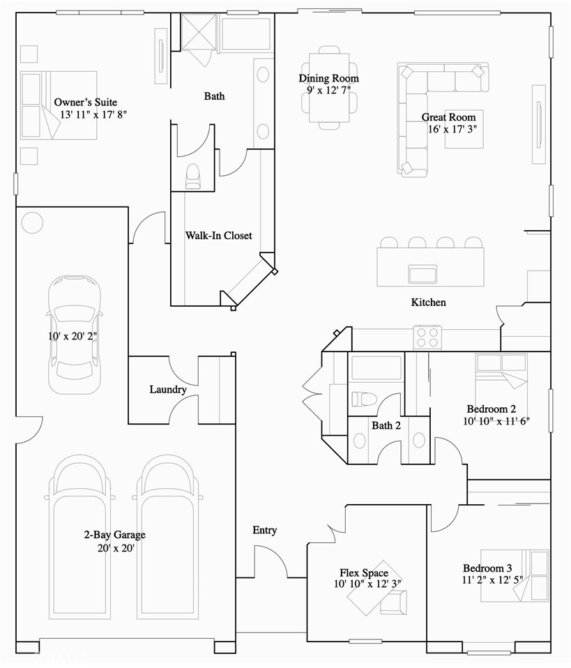 345 Deer Lane Way Perris, CA 92570 - Photo 20 of 20 Residence 3 floorplan