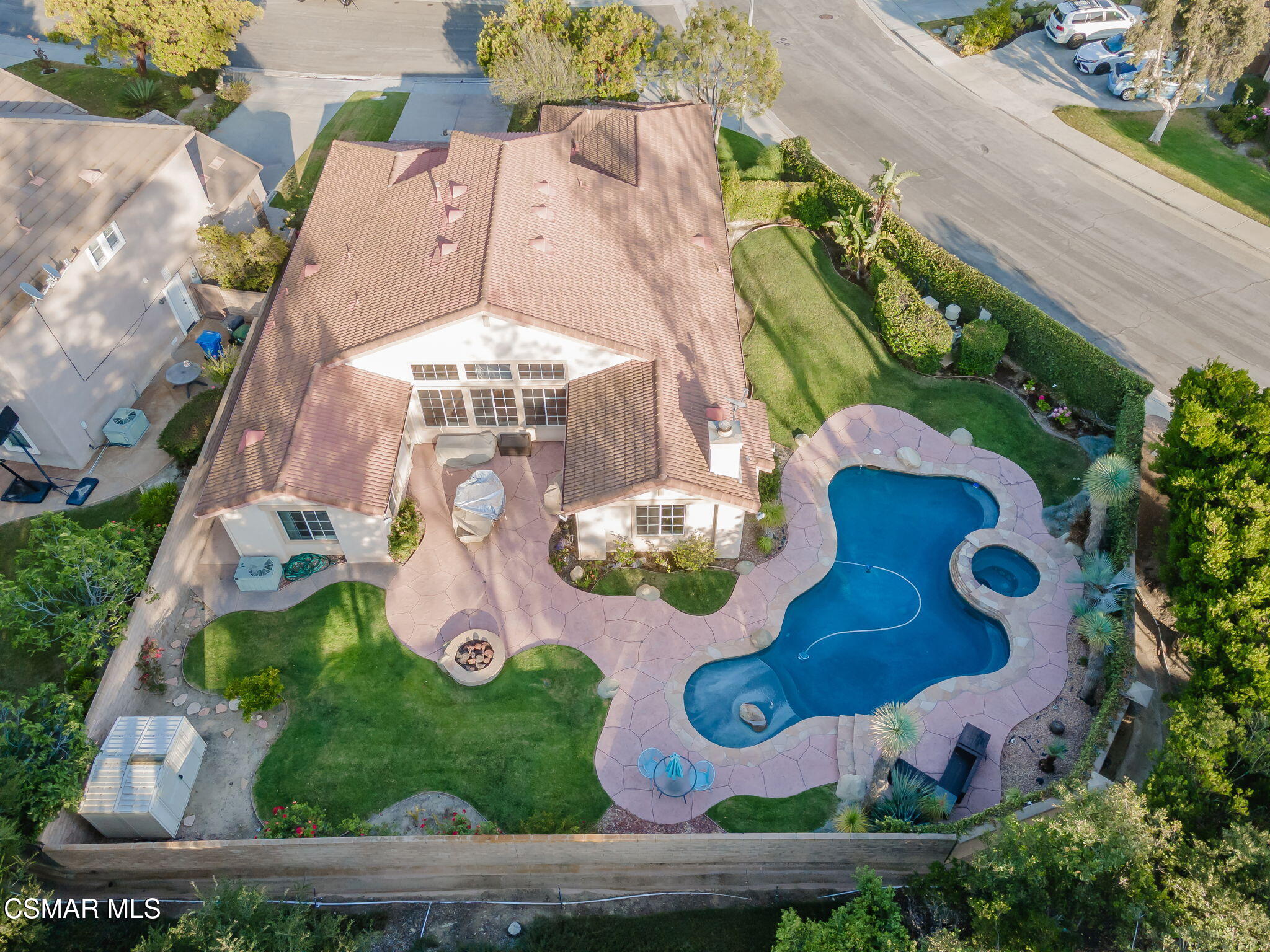 791 Eisenhower Way Simi Valley, CA 93065 - Photo 58 of 59 an aerial view of house with yard