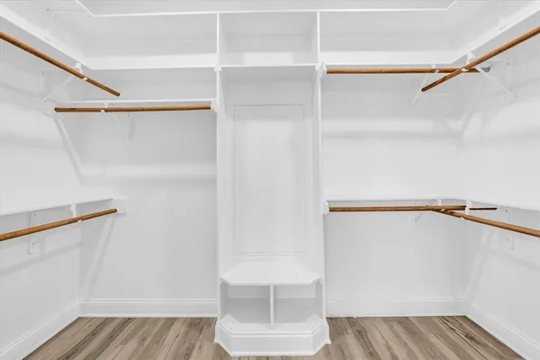 a view of walk in closet