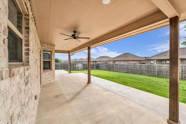 a view of outdoor space and deck