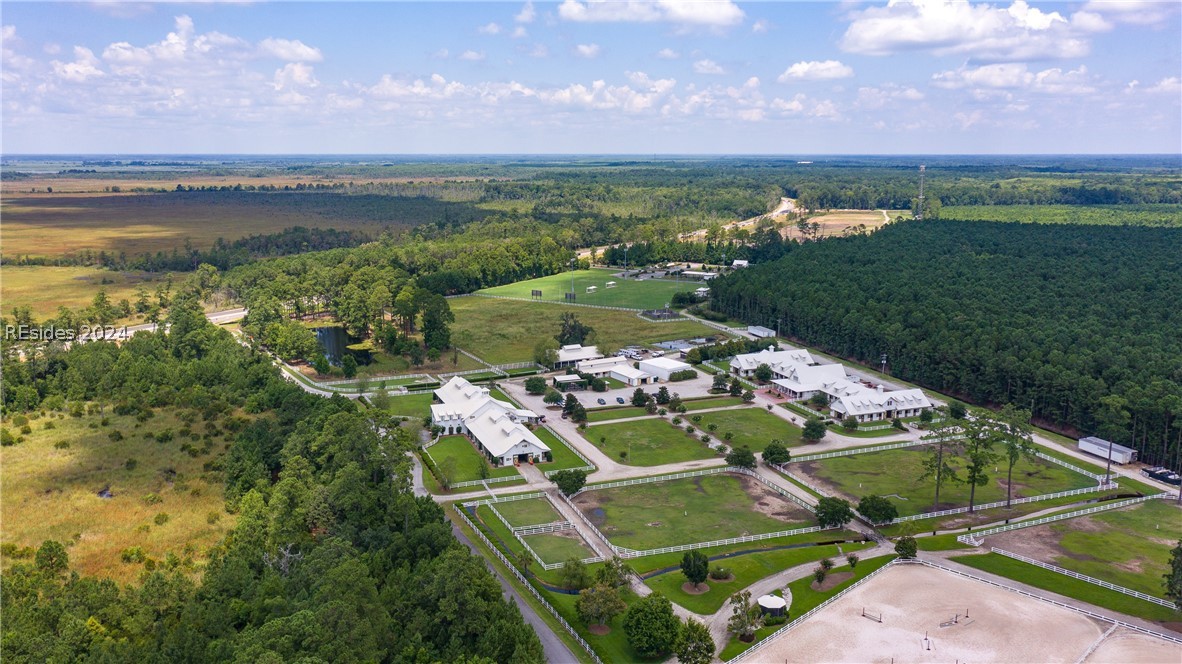 859 Bridle Path Boulevard Hardeeville, SC 29927 - Photo 12 of 40 Aerial view of SCAD's world class equestrian facility in Telfair Plantation.