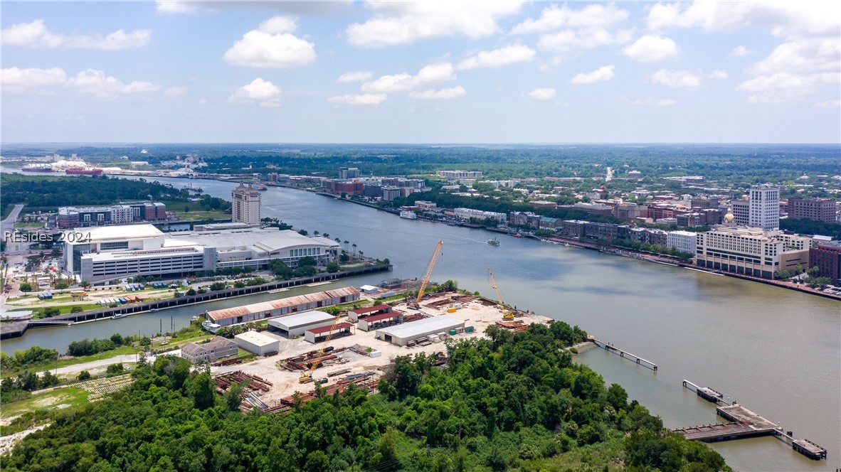 859 Bridle Path Boulevard Hardeeville, SC 29927 - Photo 38 of 40 Bird's eye view of the Savannah River and River Street, where there are multiple options for dining, listening to music and shopping. Or -- take a cruise on the Georgia Queen, one of Savannah's famed riverboats.