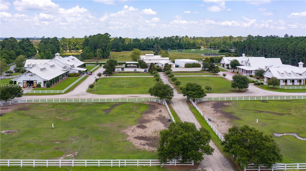 859 Bridle Path Boulevard Hardeeville, SC 29927 - Photo 9 of 40 Birds eye view of SCAD's world class equestrian facility in Telfair Plantation.