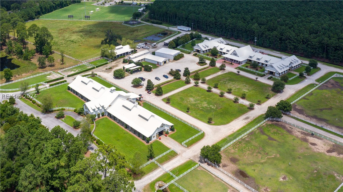859 Bridle Path Boulevard Hardeeville, SC 29927 - Photo 10 of 40 Birds eye view of SCAD's world class equestrian facility in Telfair Plantation.