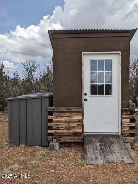 Tbd Tbd Vista Point Heber, AZ 85928 - Photo 16 of 20 a view of house with wooden fence and a refrigerator