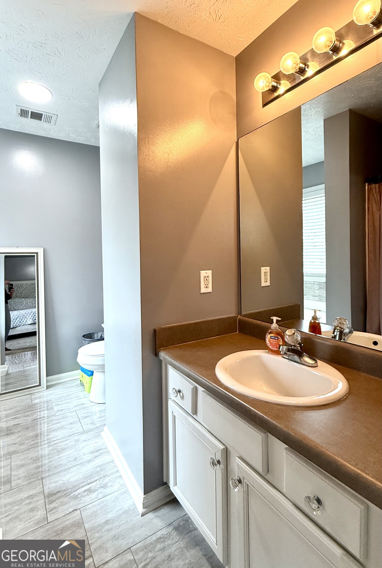 110 Waterloo Drive Mount Airy, GA 30563 - Photo 15 of 24 a bathroom with a sink and a mirror