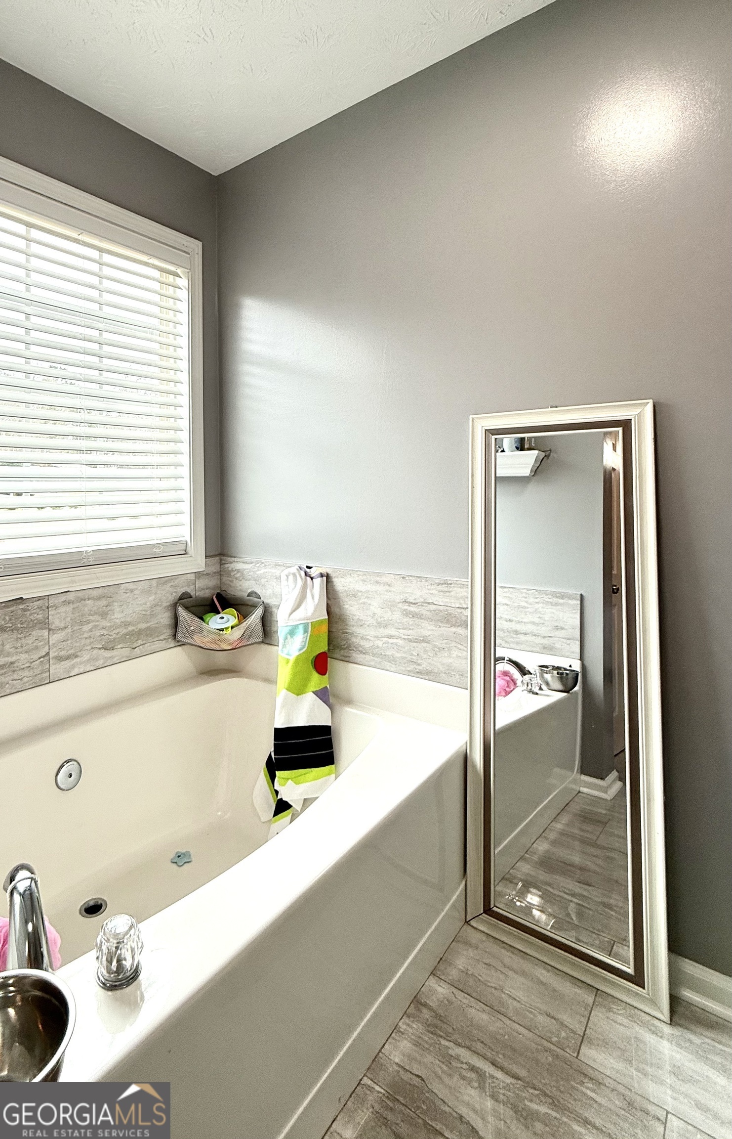 110 Waterloo Drive Mount Airy, GA 30563 - Photo 16 of 24 a bathroom with a tub a potted plant and a sink
