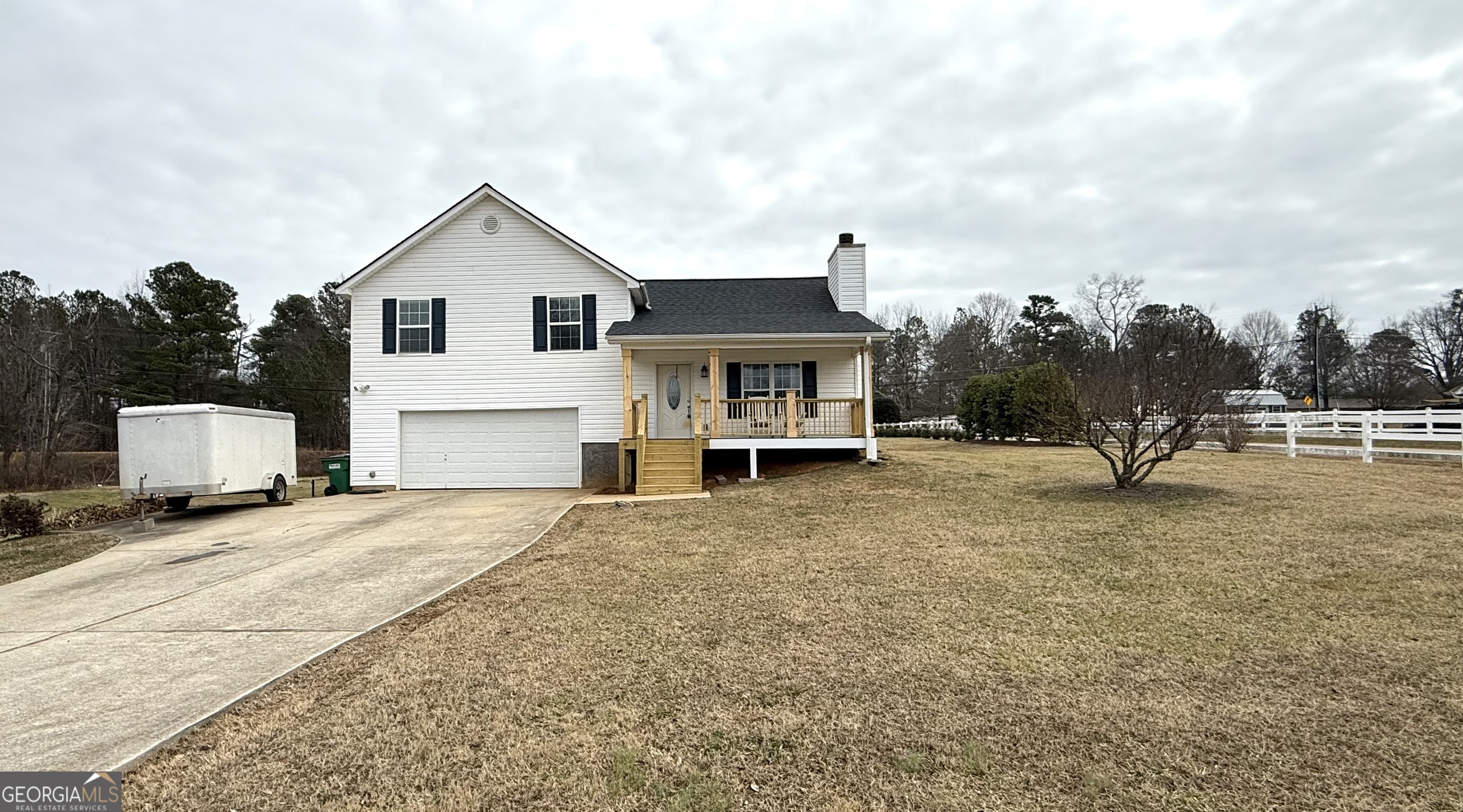 110 Waterloo Drive Mount Airy, GA 30563 - Photo 24 of 24 a front view of a house with a yard