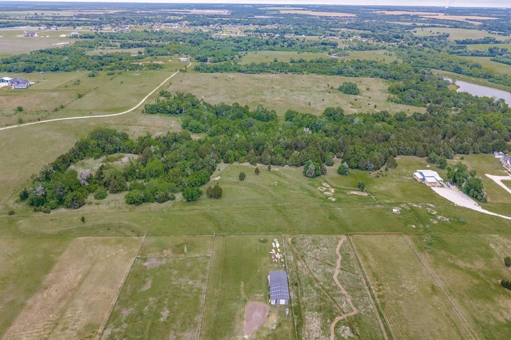 2181 Bledsoe Road Gunter, TX 75058 - Photo 17 of 18 Drone Aerial Prior to Road Completion