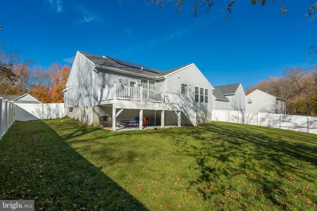 a view of a backyard with a garden