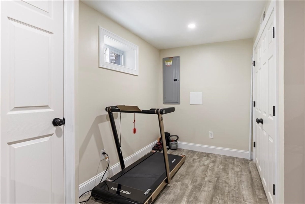 19 Warren Avenue Saugus, MA 01906 - Photo 22 of 33 a view of a room with gym equipment