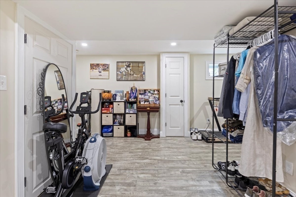 19 Warren Avenue Saugus, MA 01906 - Photo 23 of 33 a view of a room with gym equipment