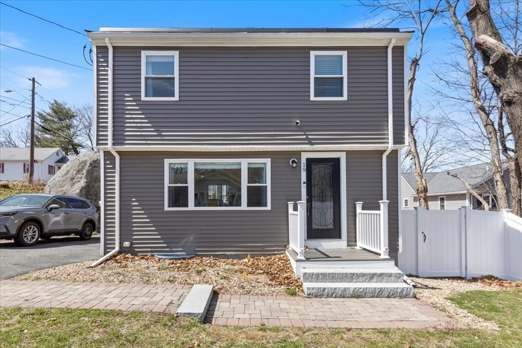 19 Warren Avenue Saugus, MA 01906 - Photo 25 of 33 a view of a house with a yard