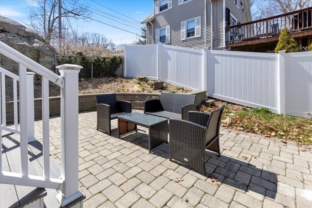 19 Warren Avenue Saugus, MA 01906 - Photo 29 of 33 a view of an outdoor space with seating area