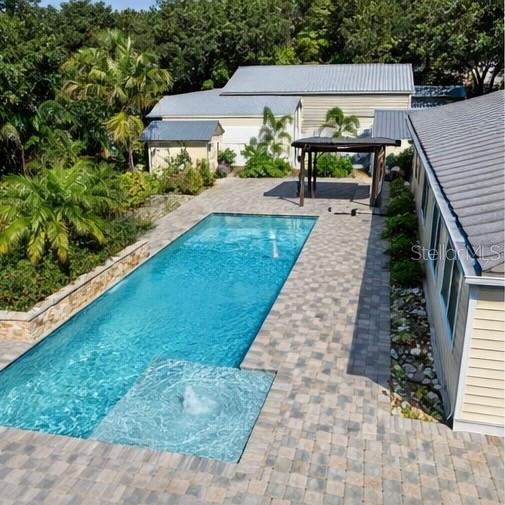 5309 South Farkas Road Plant City, FL 33567 - Photo 37 of 43 a view of a patio with chairs next to a yard