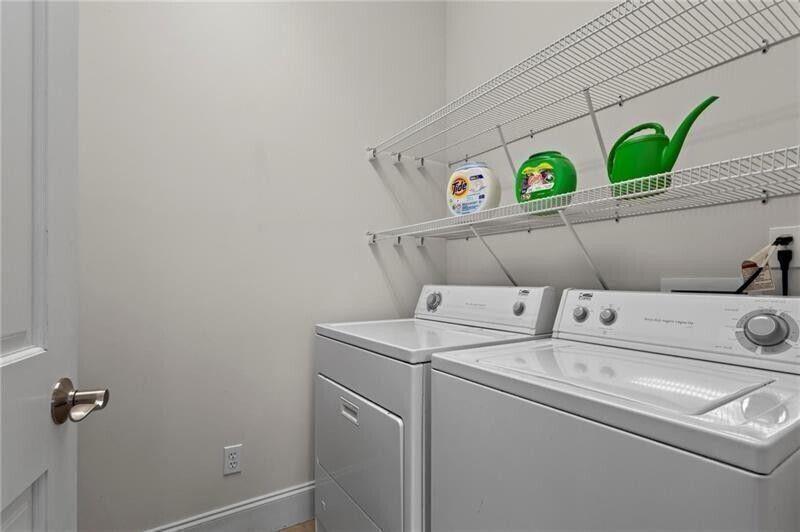 12 Rosalyn Road Georgetown, GA 39854 - Photo 23 of 82 a utility room with dryer and washer