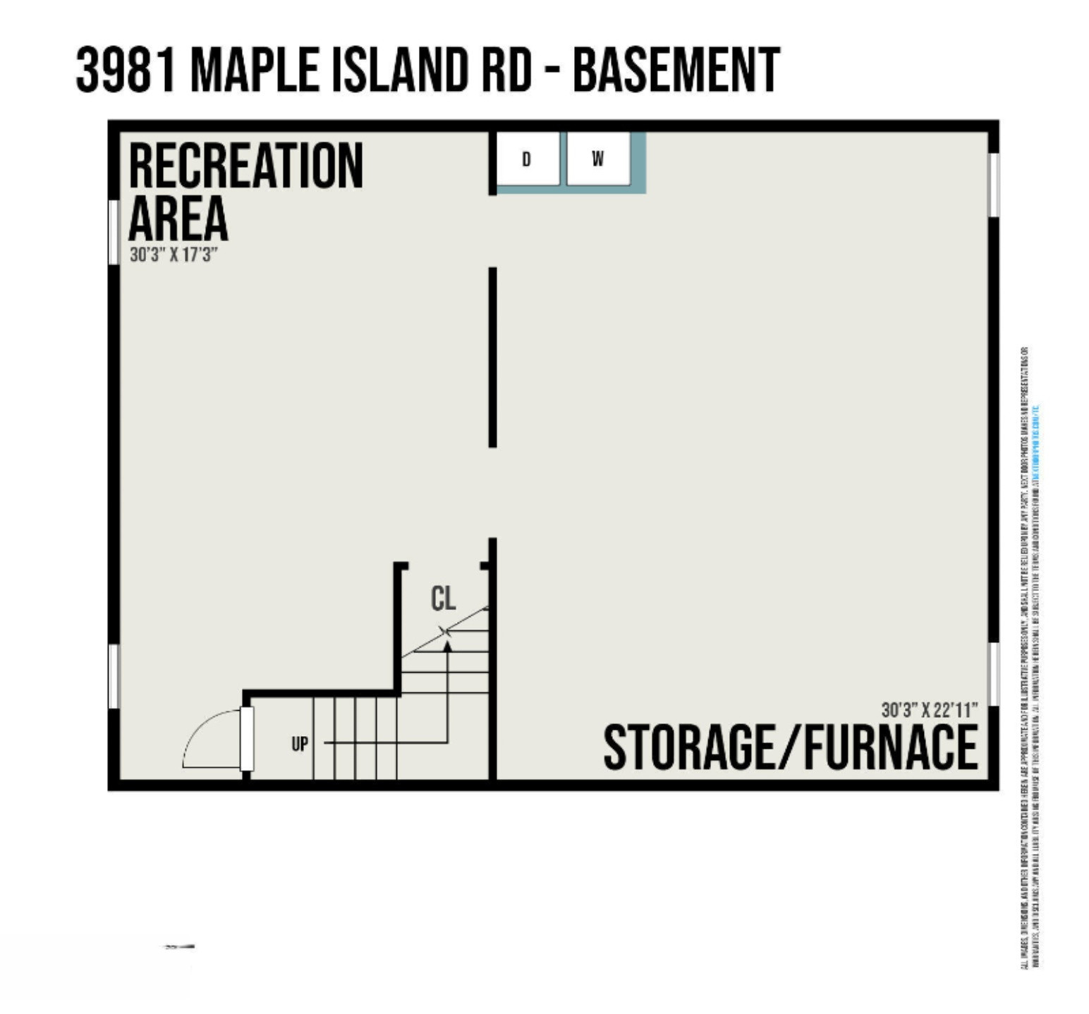 3981 South Maple Island Road Fruitport, MI 49415 - Photo 21 of 23 Basement