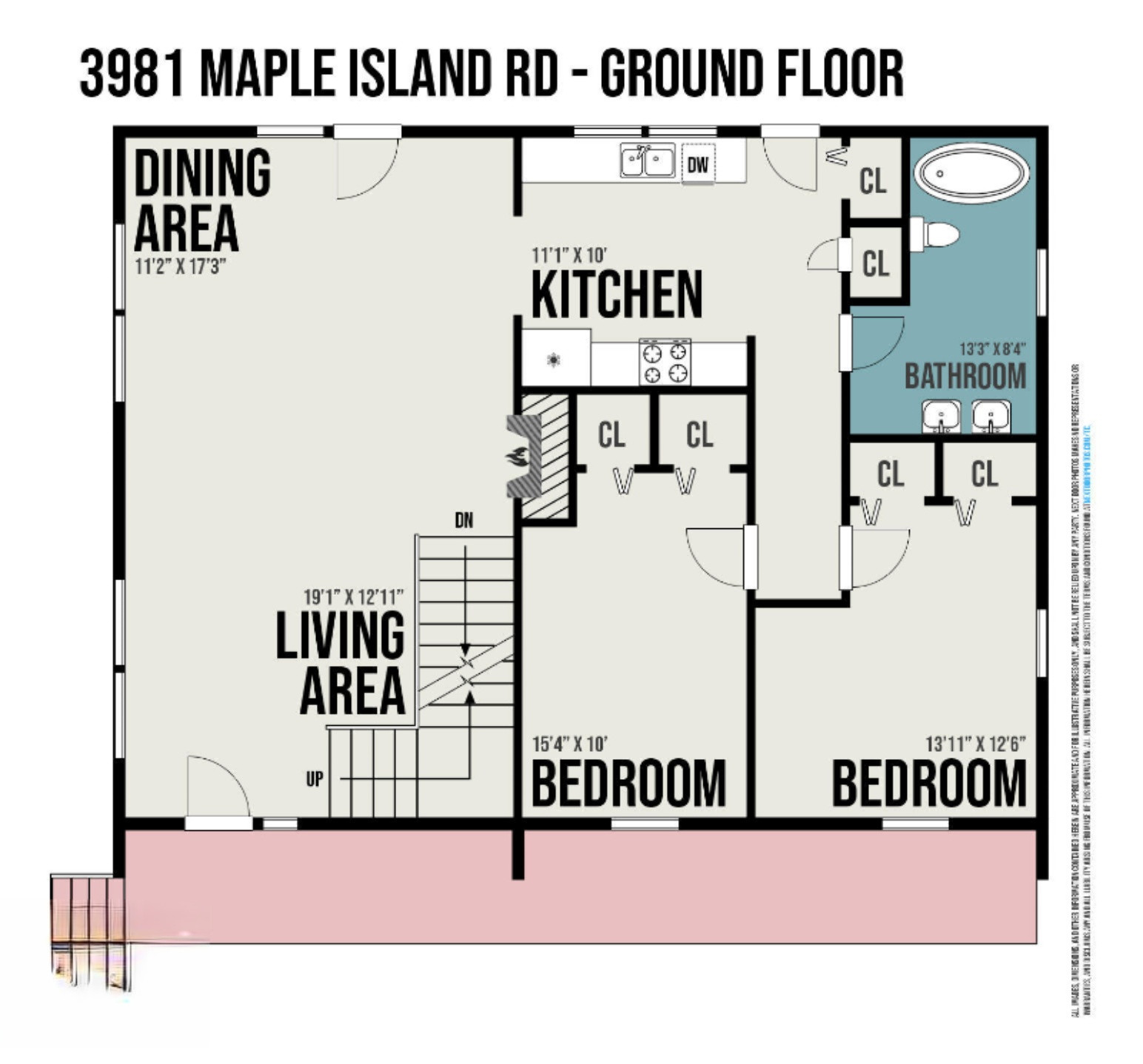 3981 South Maple Island Road Fruitport, MI 49415 - Photo 22 of 23 Ground Floor