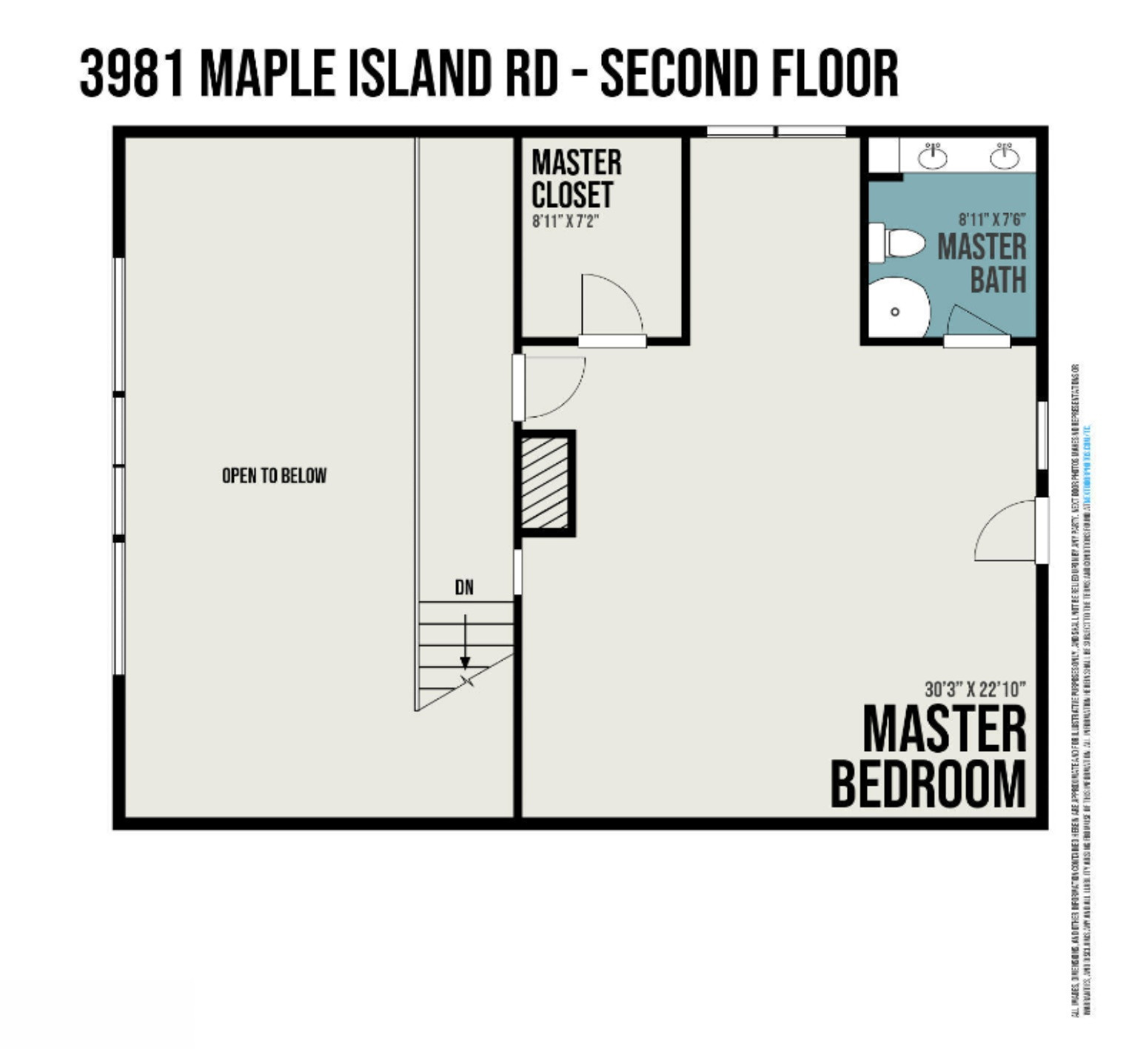 3981 South Maple Island Road Fruitport, MI 49415 - Photo 23 of 23 Second Floor