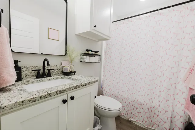 a room with furniture and a window