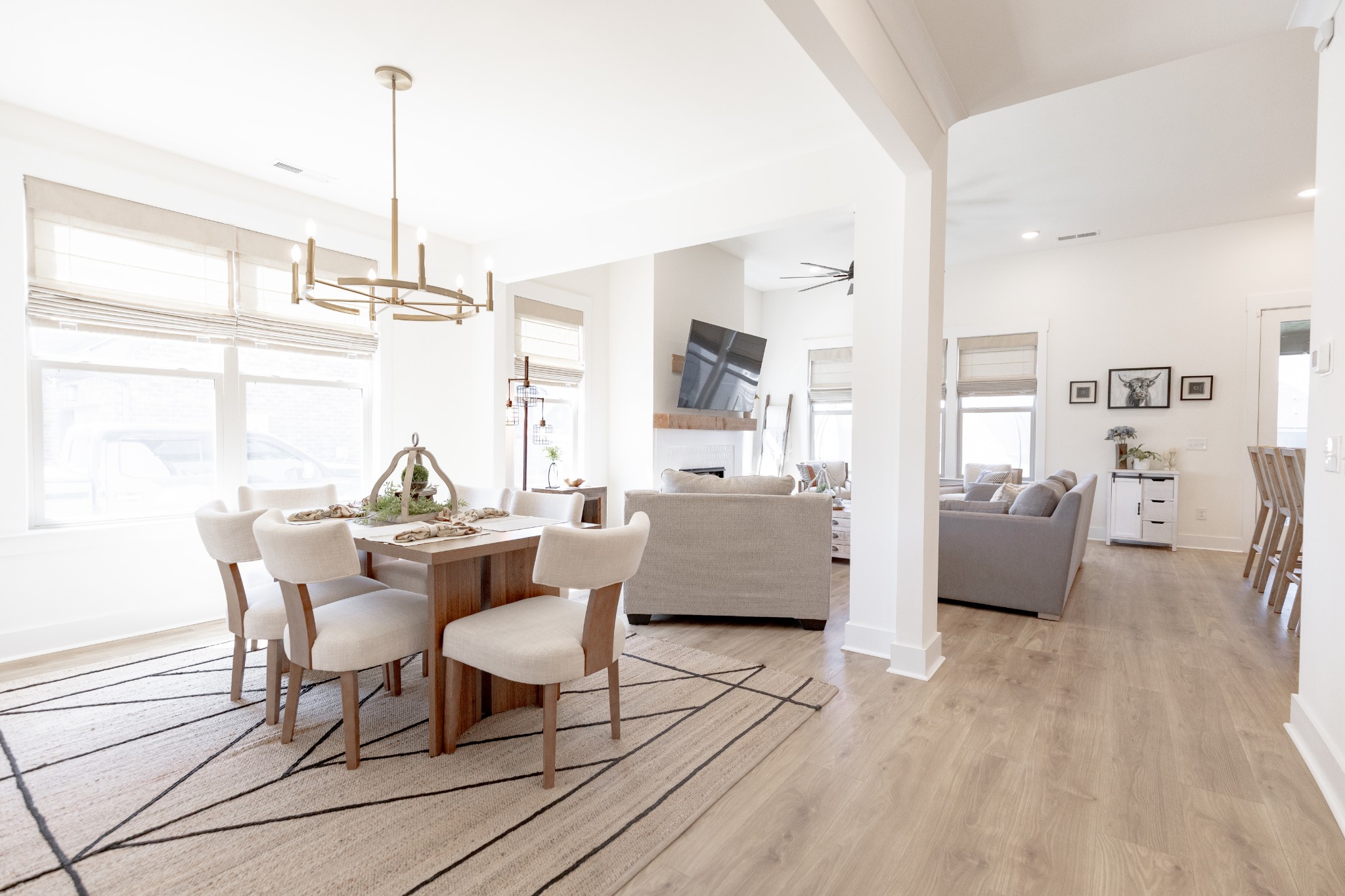 194 Phillips Bend Spring Hill Spring Hill, TN 37174 - Photo 17 of 70 a living room with furniture or outdoor view and a wooden floor