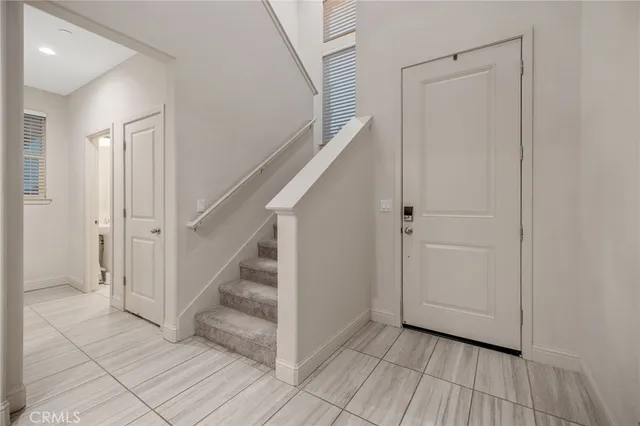 a view of front door