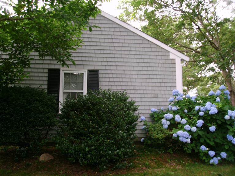 23 Ansel Howland Road Centerville, MA 02632 - Photo 8 of 27 a backyard of a house with lots of green space and garden