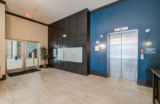 a view of a city with tall buildings