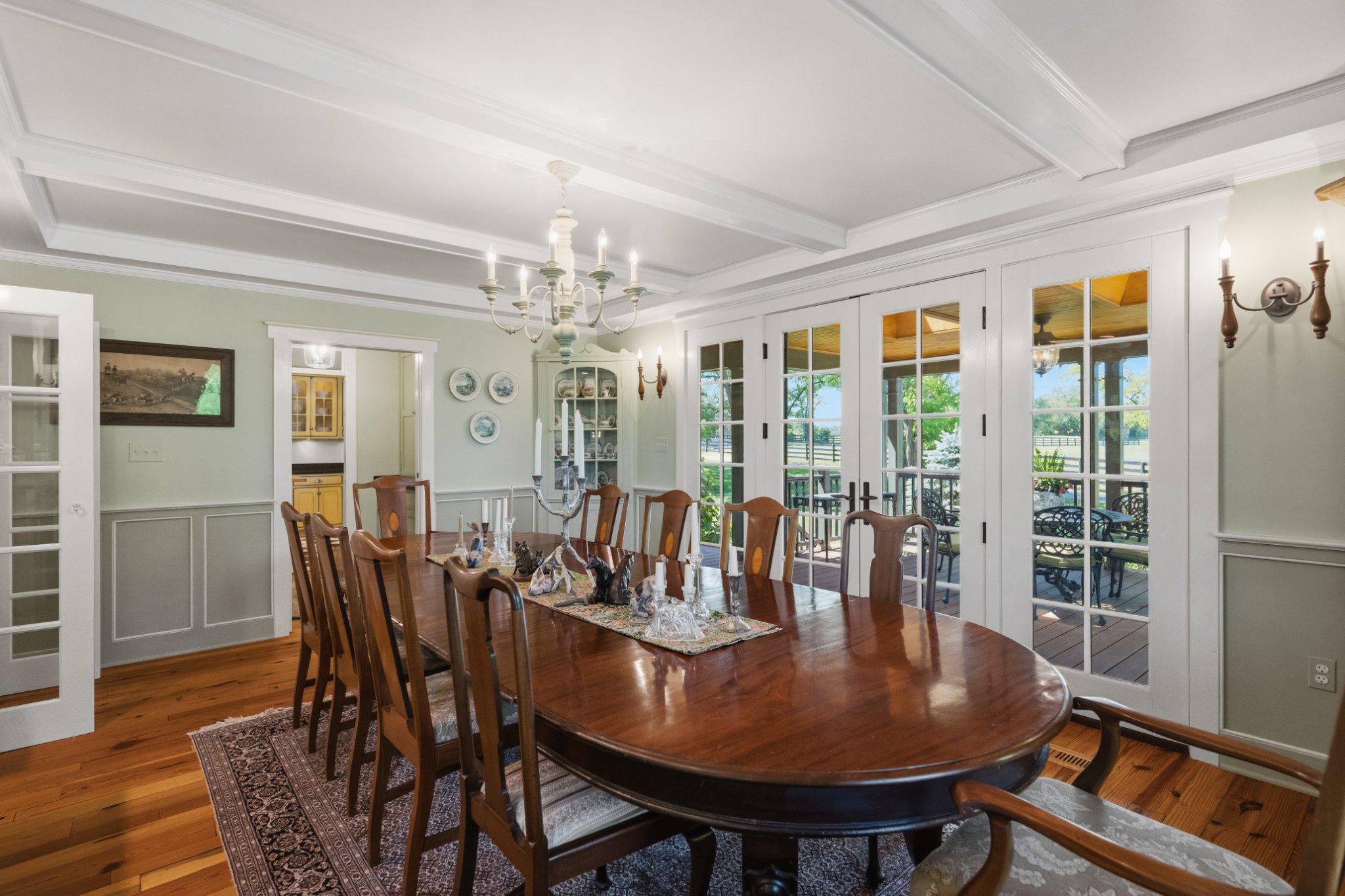 18101 Cattail Road Poolesville, MD 20837 - Photo 18 of 79 Beamed ceiling, French & pocket doors, moldings