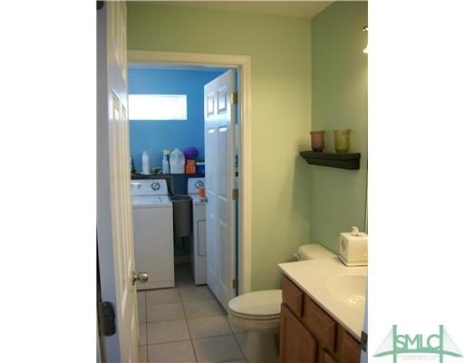 110 Rocking Horse Lane Pooler, GA 31322 - Photo 5 of 25 Laundry Room. Half bath and separate Laundry room